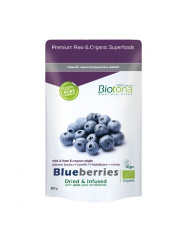 Blueberries/arandanos superfood bio 200g Biotona