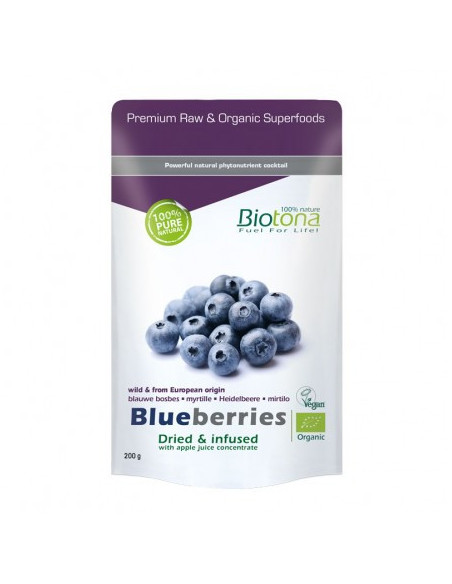 Blueberries/arandanos superfood bio 200g Biotona