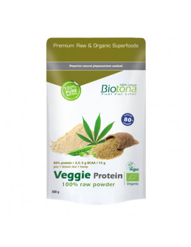 Veggie protein/proteina vegetal polvo superfood bio 300g Biotona