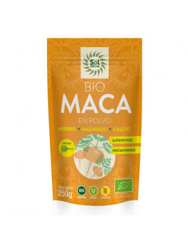 Maca en polvo Bio 250g Sol Natural