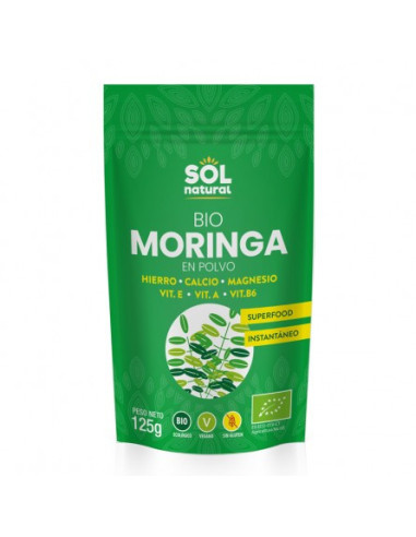 Moringa en polvo Bio 125g Sol Natural