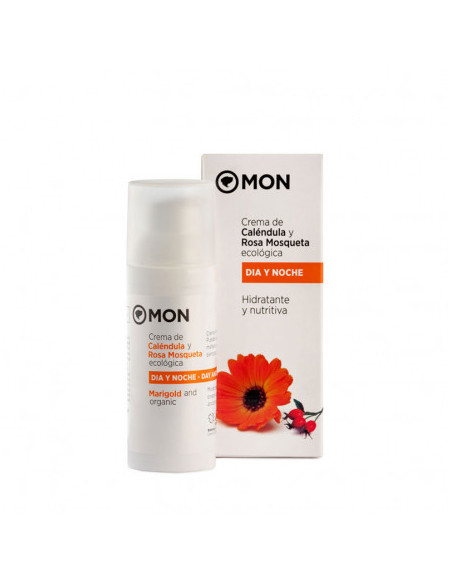 Crema facial calendula y rosa mosqueta dia y noche 50ml Mon Deconatur