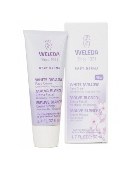 Crema facial de malva para pieles atópicas 50 ml Weleda